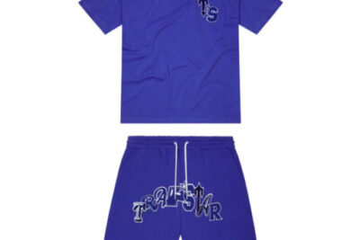 Trapstar Short Set Blue