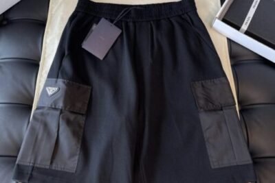 Prada Cargo Short Black