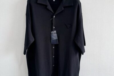 Prada Pique Shirt Black