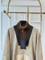 LV Damier Hybrid Half-Zip Workwear Pullover Multicolor - Image 2