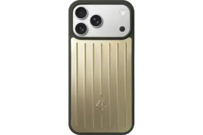RIMOWA Aluminium iPhone 17 Pro Max Case Gold