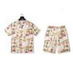 LV Suit Flor Print White