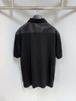 Prada Black Stretch Cotton Polo T-shirt - Image 2