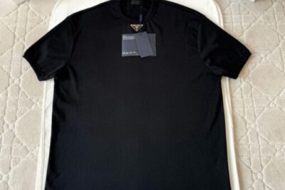 Prada Tops Pullover Women Black T-Shirt