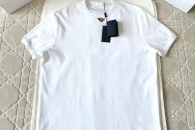 Prada Tops Pullover Women White T-Shirt