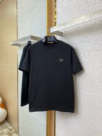 Prada – Logo Cotton T-shirt Black