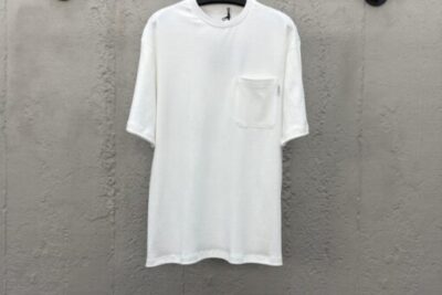 Prada 3D Pocket Monogram T-Shirt White