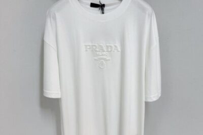 Prada Milano Silicone Logo T-shirt White