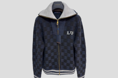 LV Damier Knit Blouson