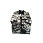 LV Monogram Mohair Cardigan Multicolor