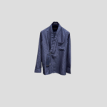 LV Graphic Jacquard Long-Sleeved Kimono Shirt