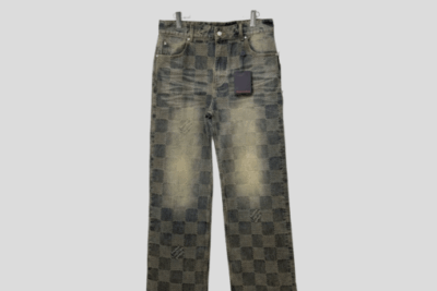 Louis Vuitton Mosaic Wash Denim Pants