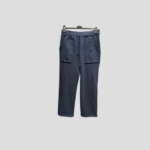 LV 3D Monogram Jogging Pants In Blue Cotton