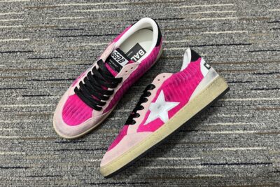 Golden Goose Ballstar Sport Running Casual Sneaker Pink