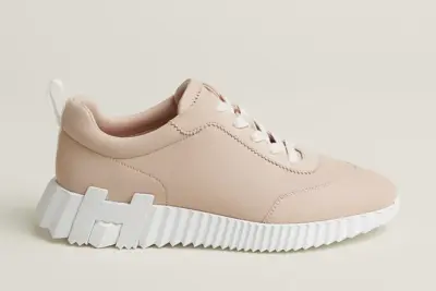 Hermes Bouncing Sneakers Rose Palomino