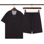 Fendi Short Set Black
