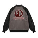 LV Leather And Nylon Blouson Jacket Black/Grey - Image 2