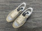 Golden Goose Running Sole Glitter-Embellished Sneakers Gray - Image 3