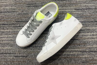 Golden Goose Femme Superstar Lime Green Sneaker