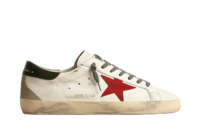 Golden Goose - Ball Star in white star leather