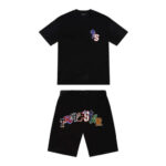 Trapstar Short Set Black