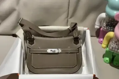 Hermes Jypsiere Mini Shoulder Bag Etoupe