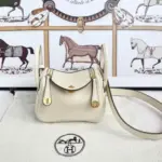 Hermes Lindy XMY Bag White