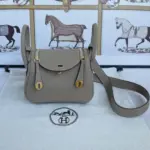 Hermes Lindy XMY Bag Gris Neve