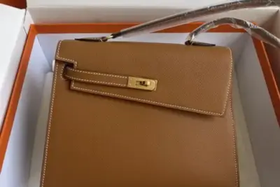 Hermes Kelly Bag Brown M1