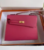 Hermes Kelly Bag Red M1