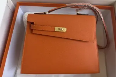 Hermes Kelly Bag Orange