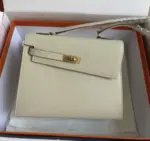 Hermes Kelly Bag Off-White