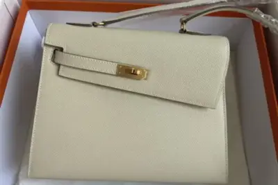 Hermes Kelly Bag Off-White