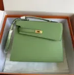 Hermes Kelly Bag Green M1