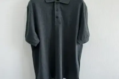 YSL Polo T-Shirt Dark Grey