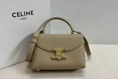 Celine Teen Nino Celadon Bag Olive Green