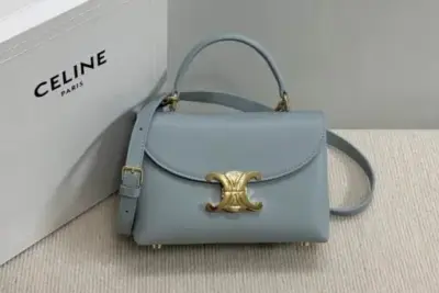 Celine Teen Nino Bag Celadon Blue
