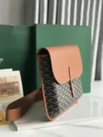 Goyard Coursier Messenger Bag Brown & Black - Image 2