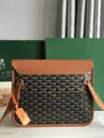Goyard Coursier Messenger Bag Brown & Black - Image 3