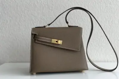 Hermes Kelly Bag Etoupe