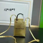 Balenciaga Phone Bag Golden