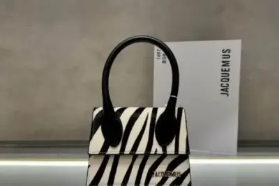Jacquemus Le Chiquito Bag in Zebra Print