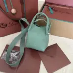 Loro piana Bucket Bag Mineral Green