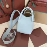 Loro piana Bucket Bag Lite Blue Belle