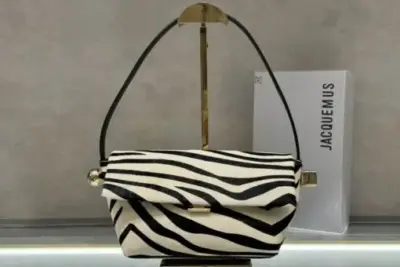 Jacquemus Shoulder Bag in Zebra Print