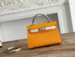 Hermès Mini Kelly Bag Orange