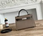 Hermès Mini Kelly Bag Etoupe