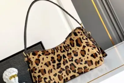 Prada Hobo Bag in Leopard Print