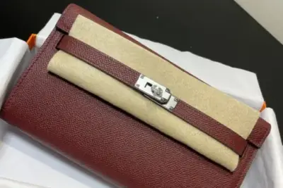 Hermes Kelly Bag Maroon
