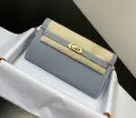 Hermes Kelly Bag Glaze Gray